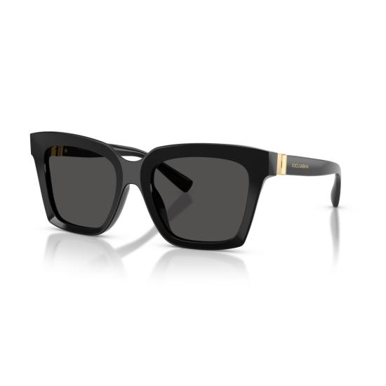 26SS 돌체앤가바나 선글라스 0Dg4498 오버사이즈 호피무늬 사각  (그라데이션 렌즈) - DOLCE & GABBANA