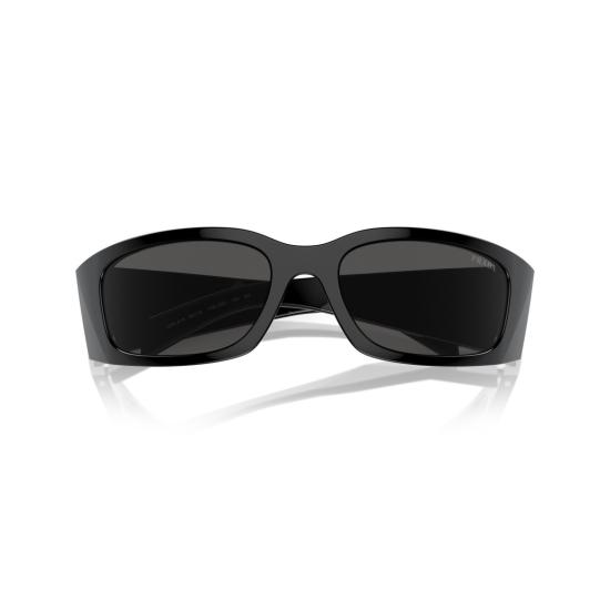 26SS 프라다 선글라스 블랙 0Pr A19s 직사각형 패싯 - PRADA