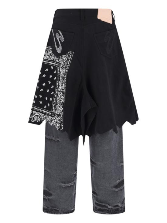 25FW 피디에프 데님 팬츠 DFM03033DF119WHBLKWHBLK Multicolor - PDF