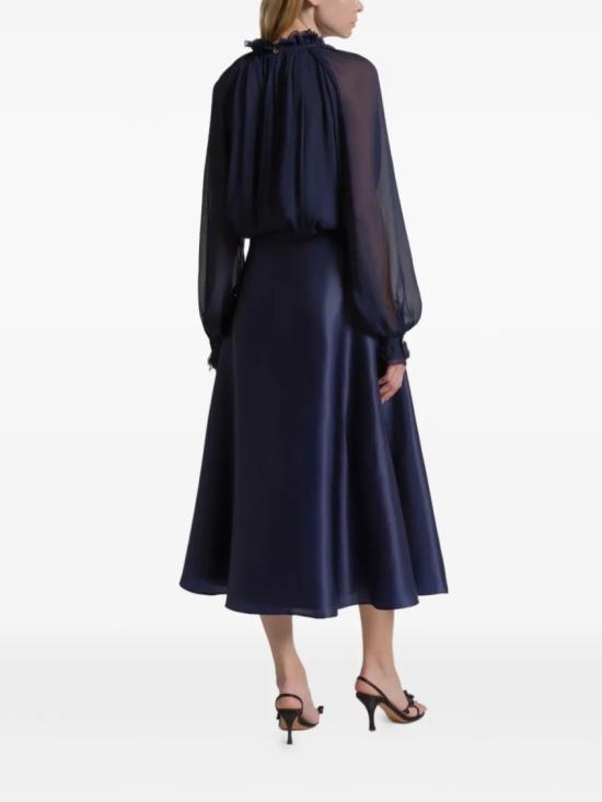 26SS 알베르타 페레티 롱 스커트 A01071619 Blue - ALBERTA FERRETTI