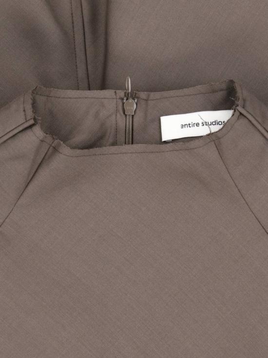25FW 엔타이어 스튜디오 긴팔 티셔츠 ESU W25 2033 TPTAUPE Brown - ENTIRE STUDIOS
