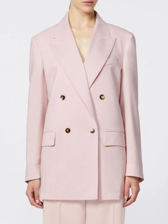 26SS 막스마라 MXMOMBROSA 옴브로사 버진울 자켓 2611041171600 Pink - MAX MARA