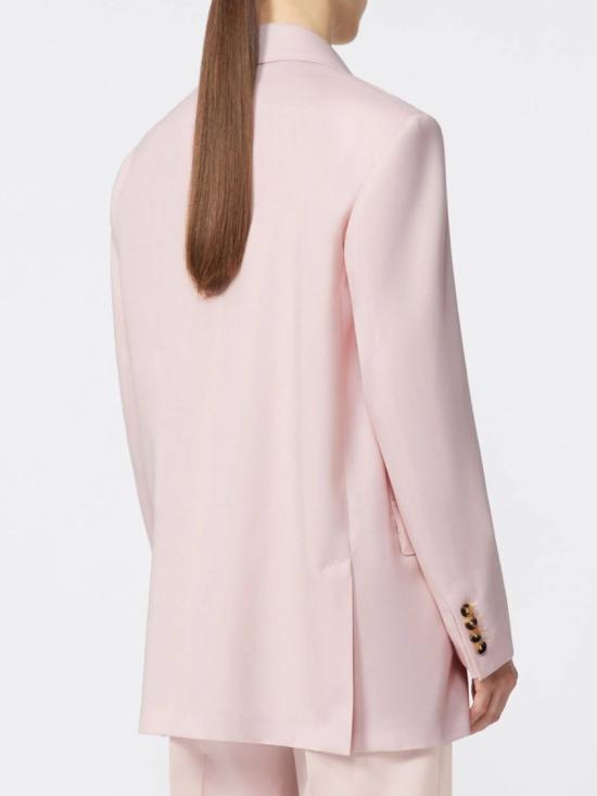 26SS 막스마라 MXMOMBROSA 옴브로사 버진울 자켓 2611041171600 Pink - MAX MARA