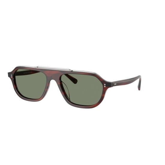 26SS 올리버피플스 선글라스 0Ov5613su 볼드한 호피무늬 아세테이트  (각진 렌즈 포함) - OLIVER PEOPLES