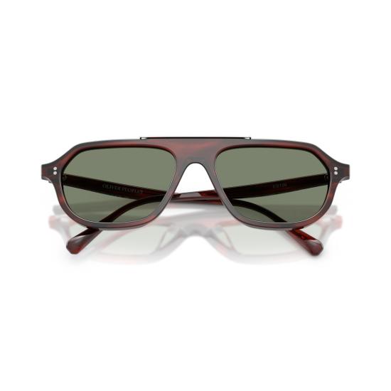 26SS 올리버피플스 선글라스 0Ov5613su 볼드한 호피무늬 아세테이트  (각진 렌즈 포함) - OLIVER PEOPLES