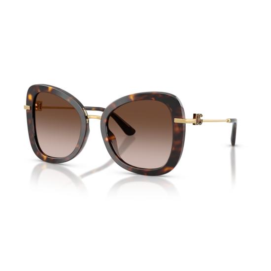 26SS 돌체앤가바나 선글라스 0Dg4535 오버사이즈 스퀘어  (호피무늬 아세테이트 프레임) - DOLCE & GABBANA