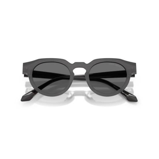 26SS 조르지오 아르마니 선글라스 0Ar8255u 블랙 아세테이트  (키홀 브릿지) - GIORGIO ARMANI