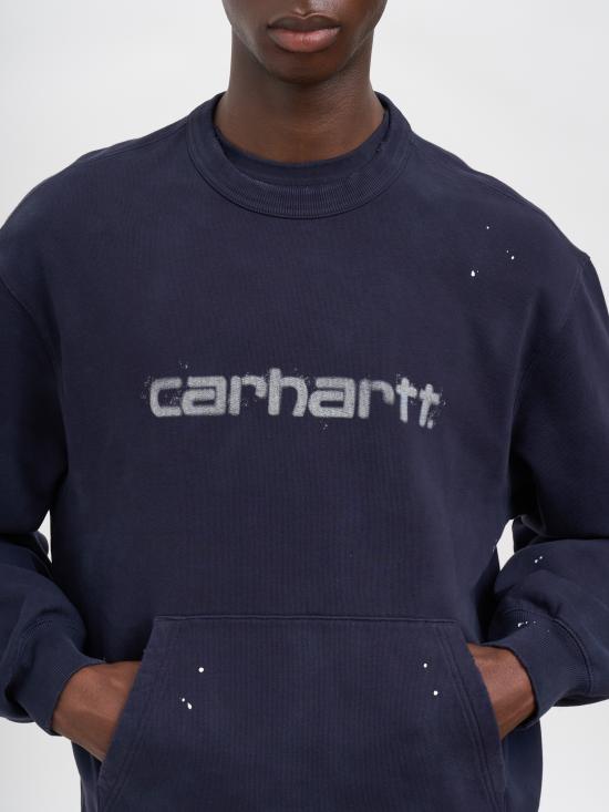 26FW 칼하트 WIP 스웨터 RI0368991CEJ Blue - CARHARTT WIP