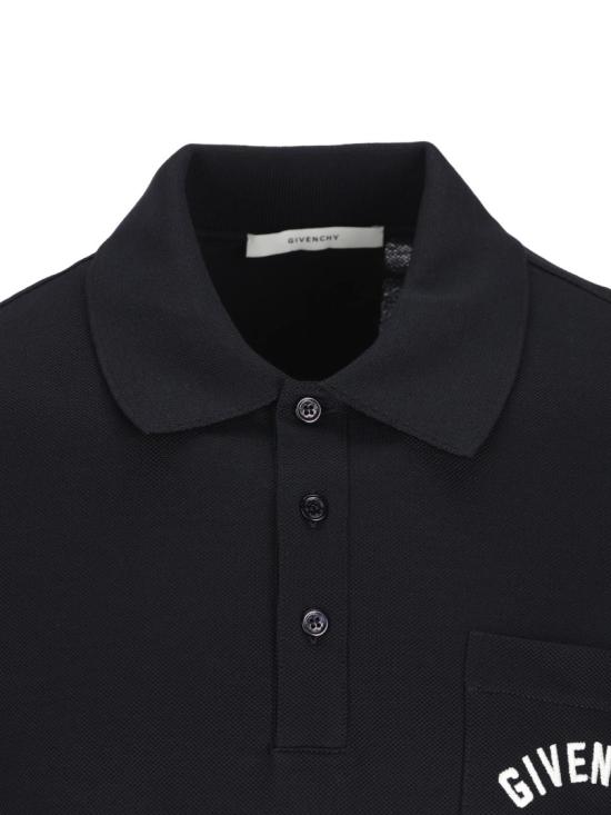 26SS 지방시 폴로 티셔츠 BML00T3YSD Blue - GIVENCHY