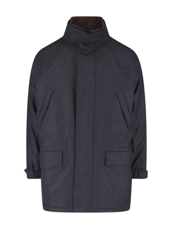 25FW 오라리 자켓 A25AB02CFTOP CHARCOAL Blue