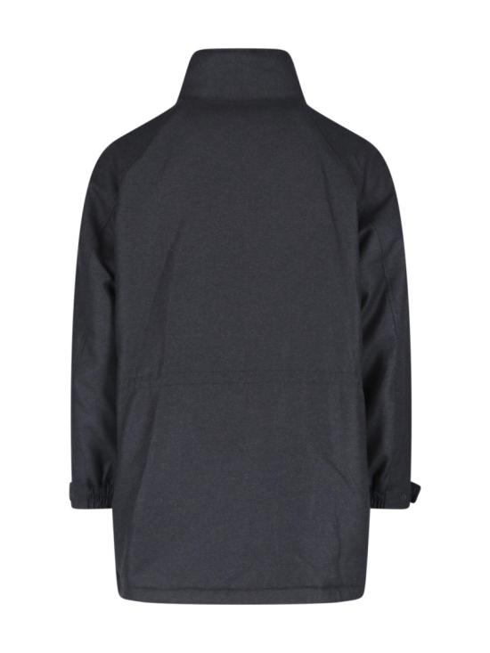 25FW 오라리 자켓 A25AB02CFTOP CHARCOAL Blue - AURALEE
