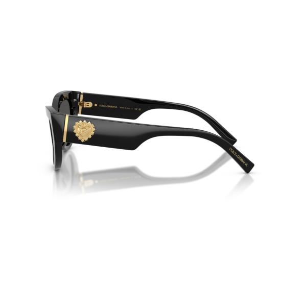 26SS 돌체앤가바나 선글라스 0Dg4536 골드 엠블럼이 있는 볼드 캣아이 - DOLCE & GABBANA