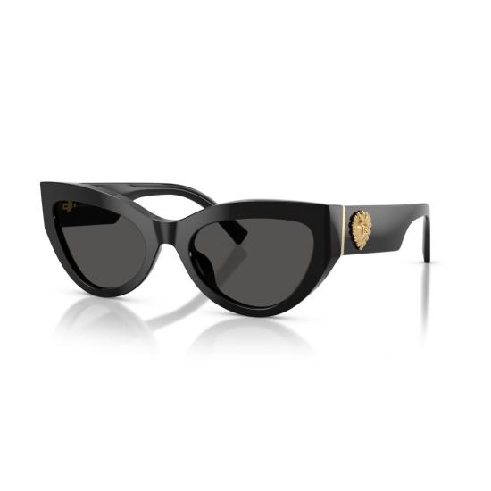 26SS 돌체앤가바나 선글라스 0Dg4536 골드 엠블럼이 있는 볼드 캣아이 - DOLCE & GABBANA