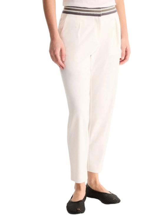 26SS Biancalancia 스트레이트 팬츠 E26 345P White