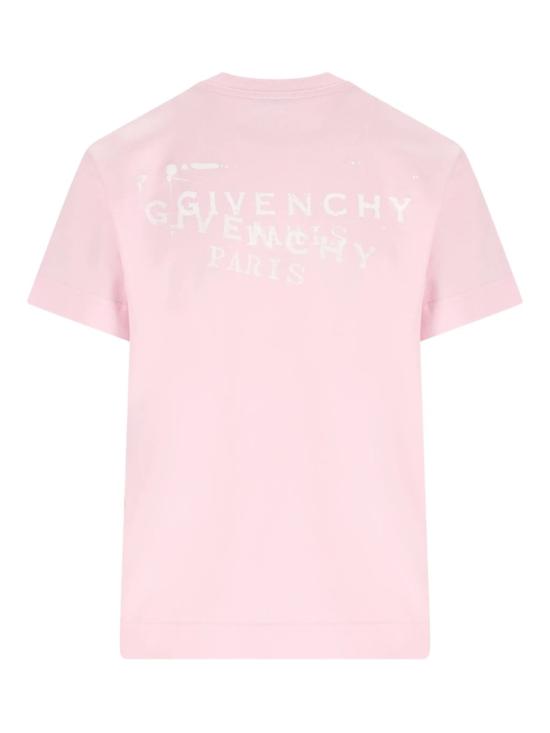 26SS 지방시 반팔 티셔츠 BW70FJP7A7 Pink - GIVENCHY