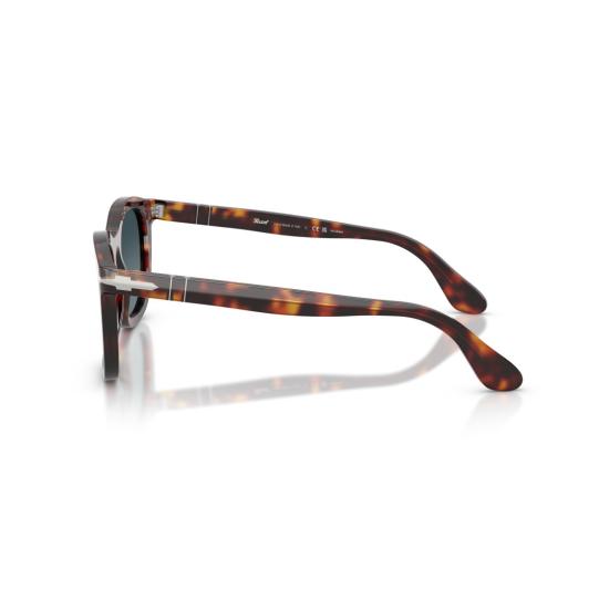 26SS 페르솔 선글라스 0Po3395s 호피무늬 사각 프레임  (세련된 메탈릭 디테일) - PERSOL