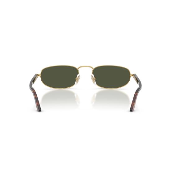 26SS 페르솔 선글라스 0Po1028s 직사각형 금색 프레임  (호피무늬 다리) - PERSOL