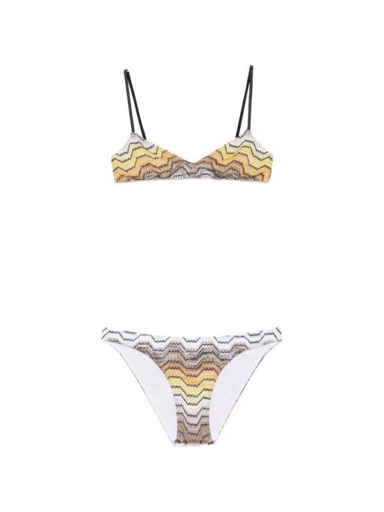 26SS 미소니 비치웨어 MS26SP0WBR015D BLK RED YELLOW S91SC
