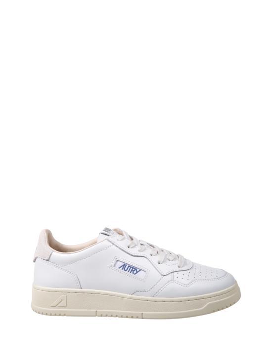 26FW 오트리 메달리스트 로우 스니커즈 AULM BJ04 BJ04 WHITE SNOW