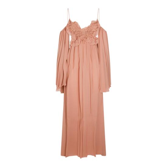26SS 블루마린 롱 원피스 P644A457A N0144 CAMEO ROSE