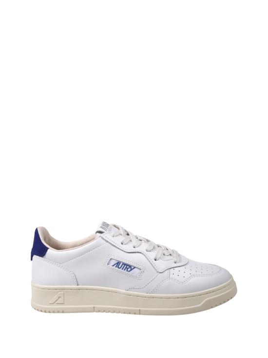 26FW 오트리 메달리스트 로우 스니커즈 AULM BJ03 BJ03 WHITE BLUE DEPTH