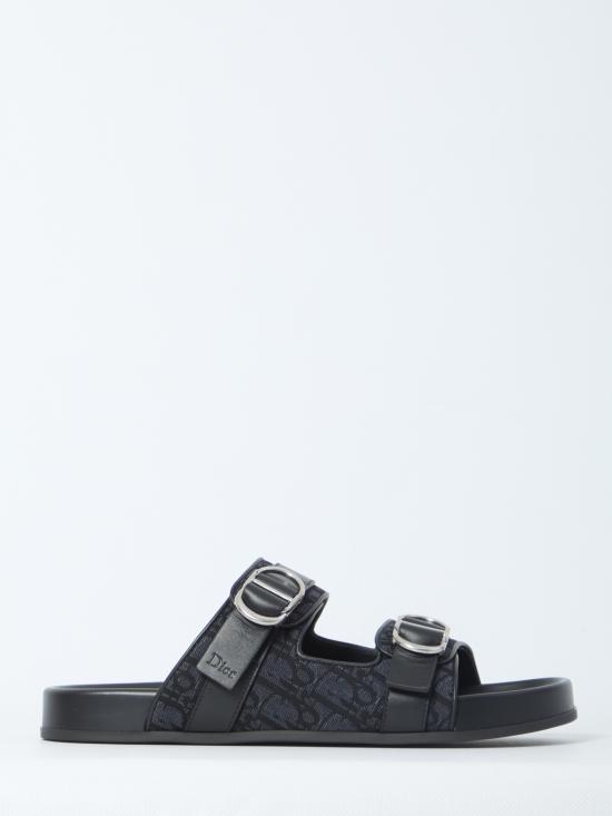 26FW 디올 뮬/슬리퍼 3SA165 BLACK