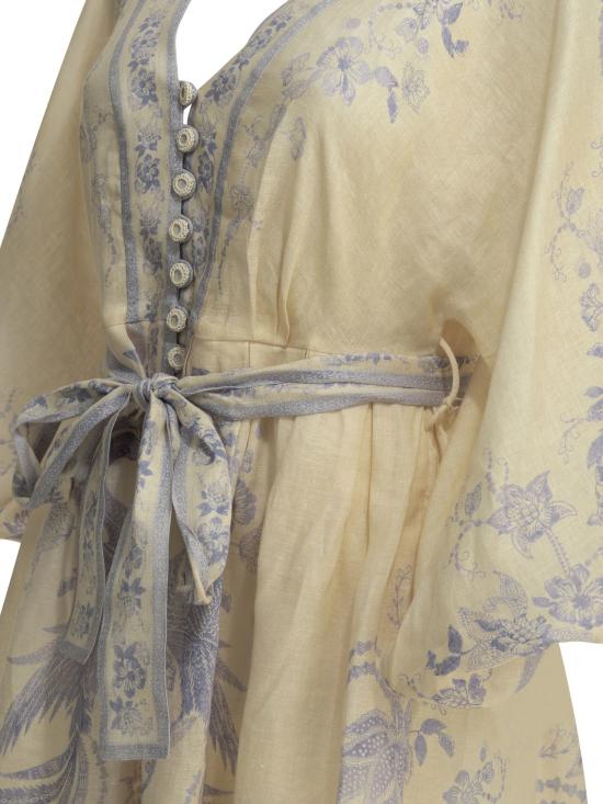 26FW 짐머만 미디 원피스 3500DSS262CRLF - ZIMMERMANN