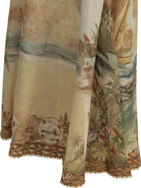 26FW 짐머만 미디 원피스 7895DSS263ISMB - ZIMMERMANN
