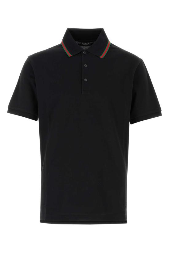 26FW 구찌 폴로 티셔츠 872468XJHX5 1000 BLACK