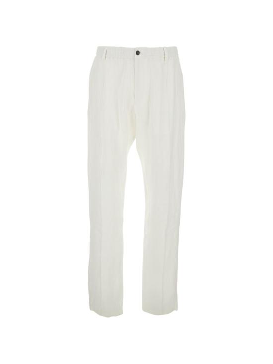 26SS 엠포리오 아르마니 스트레이트 팬츠 EM004672TE10410U0006 NAVY