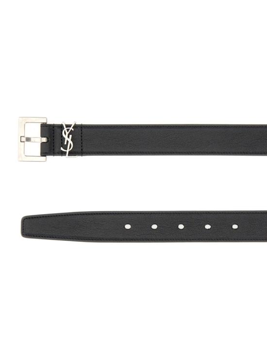 26SS 생로랑 모노그램 벨트 634440BRM0E1000 NERO - SAINT LAURENT