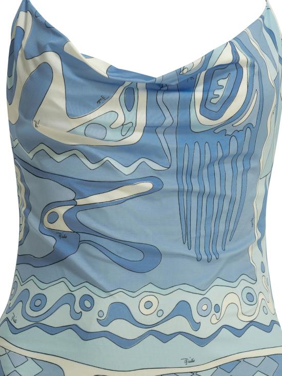 26SS 에밀리오푸치 숏 원피스 6HJG376H787060 LIGHT BLUE - EMILIO PUCCI