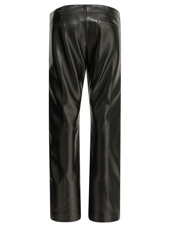 26FW 케이트 가죽 팬츠 32111012200 BLACK - KHAITE