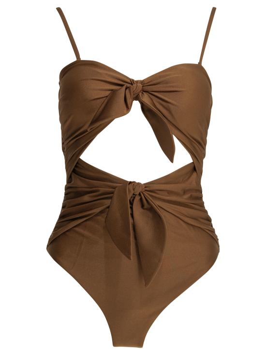 26FW 짐머만 원피스 수영복 9070WSS261WAL BROWN