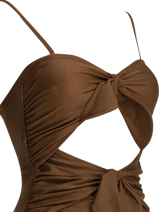 26FW 짐머만 원피스 수영복 9070WSS261WAL BROWN - ZIMMERMANN