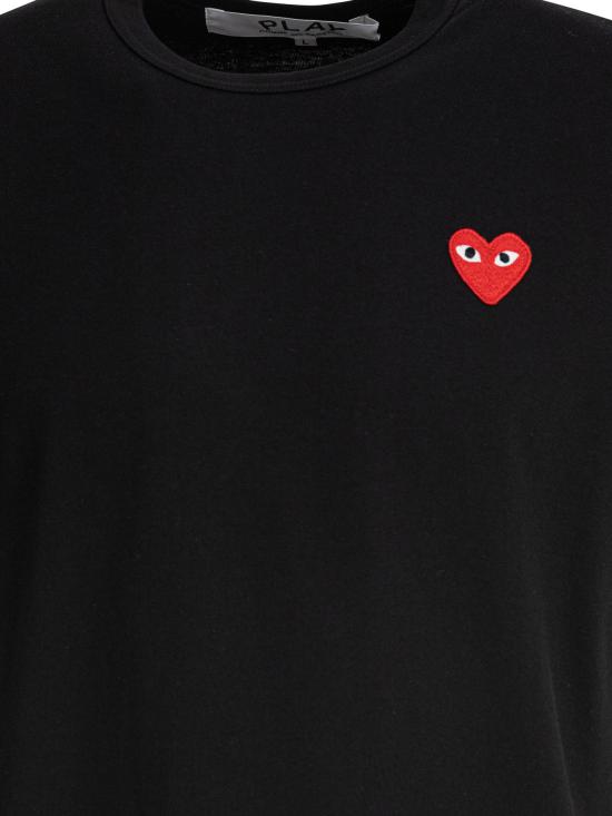 26SS 꼼데가르송 반팔 티셔츠 AXT1080511BLACK - COMME DES GARCONS