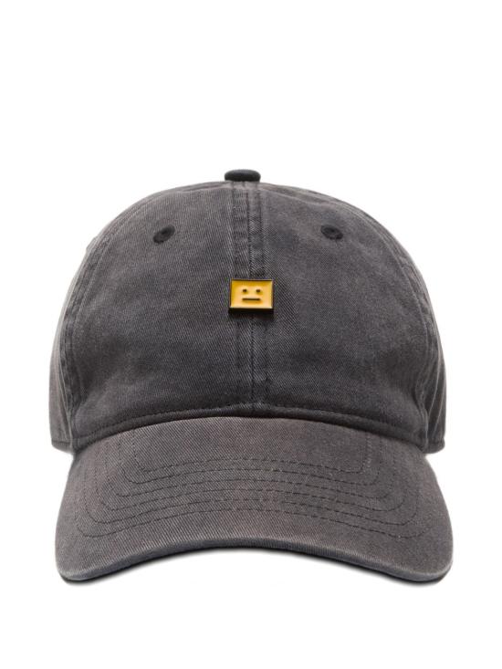 26SS 아크네 스튜디오 볼캡 C40464 969 WASHED BLACK DOM