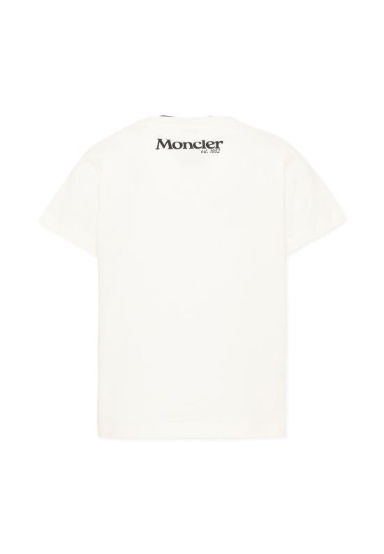 26FW [키즈] 몽클레어 티셔츠 L2954 8C00008 89AFV 034 IVORY - MONCLER