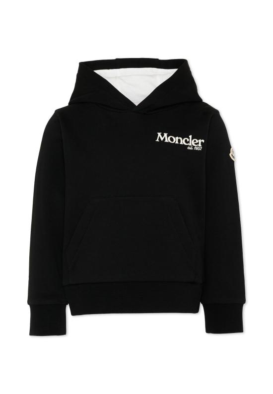 26FW [키즈] 몽클레어 티셔츠 L2954 8G00006 89AKM 999 BLACK