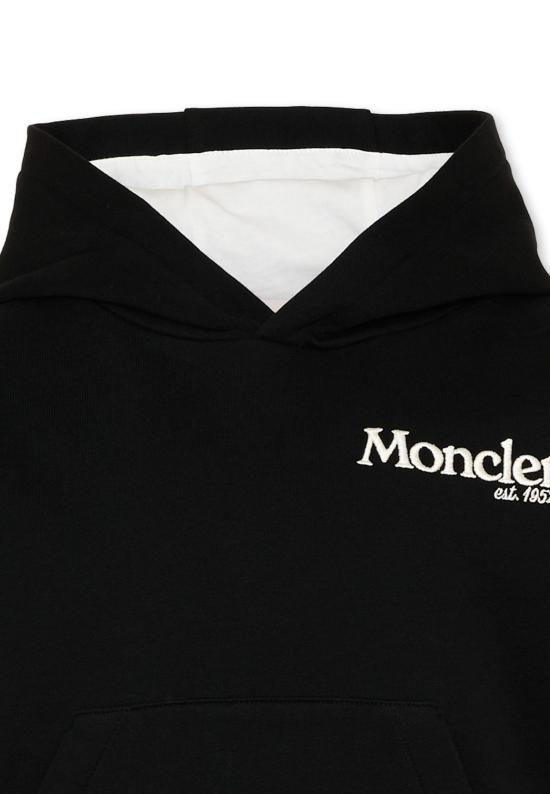 26FW [키즈] 몽클레어 티셔츠 L2954 8G00006 89AKM 999 BLACK - MONCLER