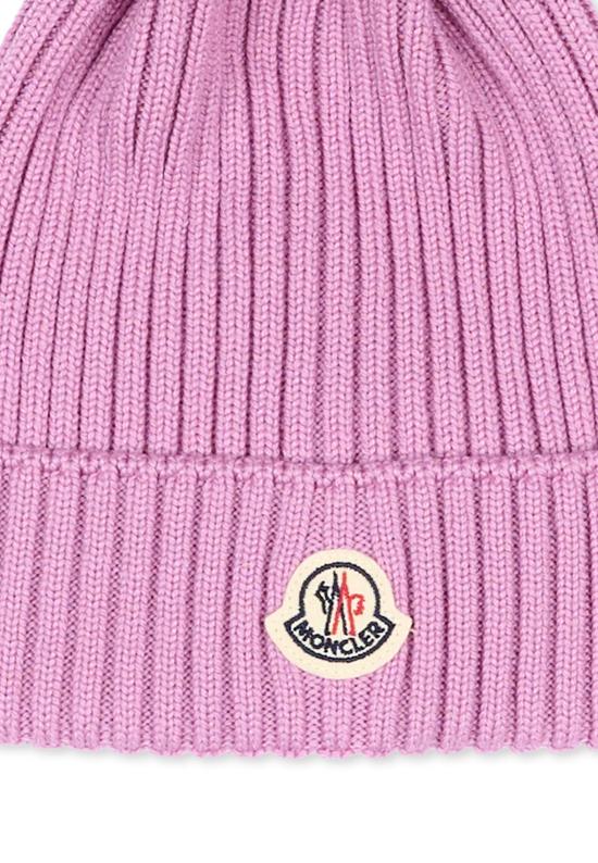 26FW [키즈] 몽클레어 모자 L2954 3B00007 A9327 522 PINK - MONCLER