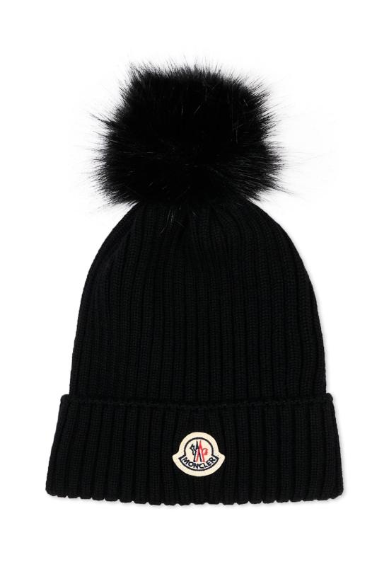 26FW [키즈] 몽클레어 모자 L2954 3B00007 M1131 999 BLACK