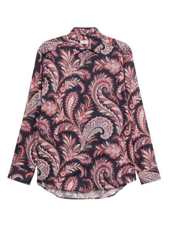 25FW 에트로 긴팔 셔츠 MRIB0001 99SA5L1 Multicolor