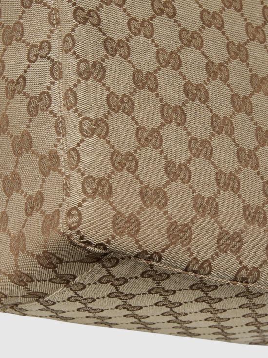 26SS 구찌 GG 캔버스 미디움 토트백 834796 FAEPS Brown - GUCCI