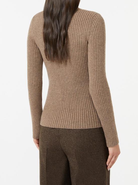 25FW 막스마라 ARAL 아랄 립 터틀넥 2521366293600 Brown - MAX MARA