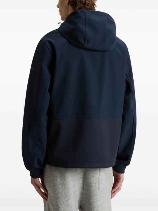  울리치 후드 티셔츠 CFWOOU1155MRUT3496 Blue - WOOLRICH
