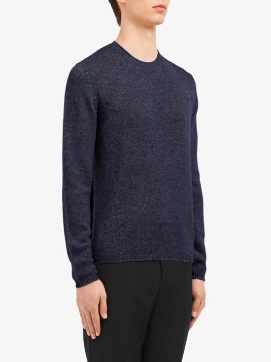  프라다 스웨터 UMN864 643 Blue - PRADA