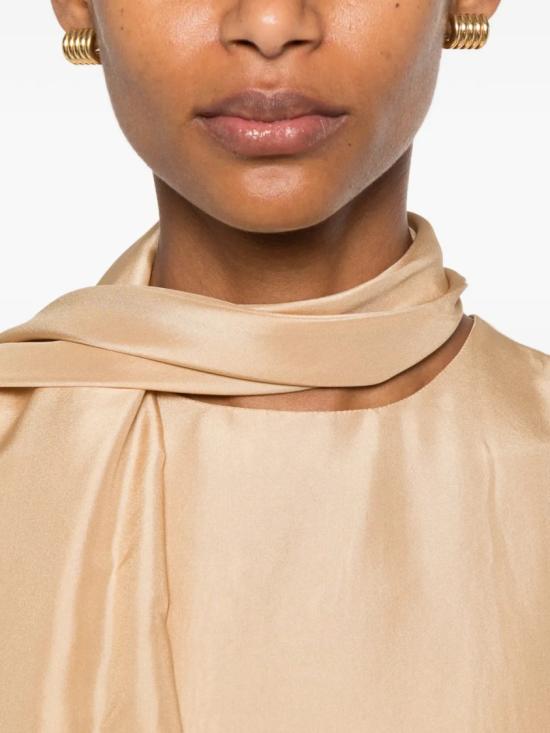 26SS 알베르타 페레티 블라우스 A08070116 Neutrals - ALBERTA FERRETTI