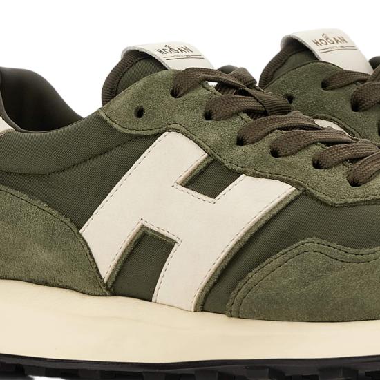 26SS 호간 스니커즈 HXM6010FZ40V5U419K Green - HOGAN