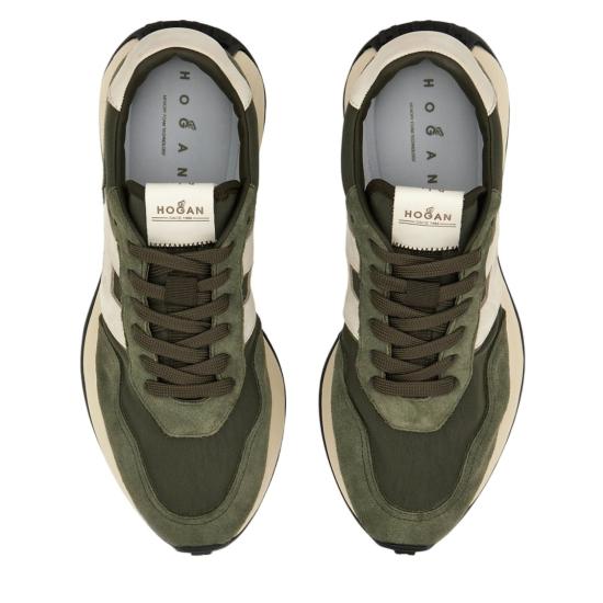 26SS 호간 스니커즈 HXM6010FZ40V5U419K Green - HOGAN